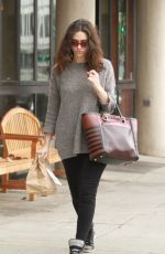 EMMY ROSSUM Leaves Urth Caffe in Beverly Hills