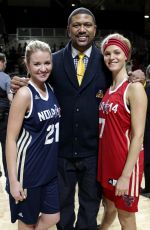 ERIN HEATHERTON at NBA All Star 2014 Celebrity Game in New Orleans