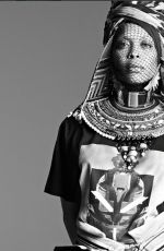 ERYKAH BADU - Givenchy 2014 Campaign