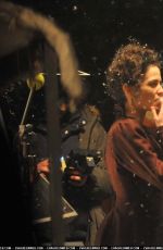 EVA GREEN on the Set of Penny Dreadful in Dublin