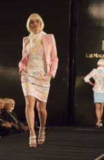 EVA HABERMANN at Art and Design Von Liz Malraux Fashion Show in Hamburg