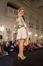 EVA HABERMANN at Art and Design Von Liz Malraux Fashion Show in Hamburg