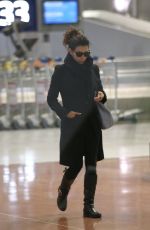 EVA LONGORIA Arrives at Airport in Paris