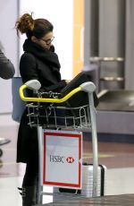EVA LONGORIA Arrives at Airport in Paris