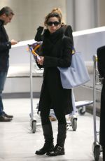 EVA LONGORIA Arrives at Airport in Paris