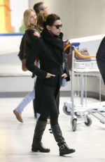 EVA LONGORIA Arrives at Airport in Paris
