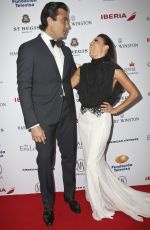 EVA LONGORIA at a Press Conference at St. Regis Hotel in Mexico