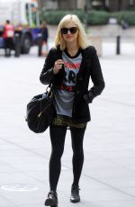 FEARNE COTTON Arrives at BBC Radio 1 Studios in London