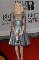 FEARNE COTTON at 2014 Brit Awards in London