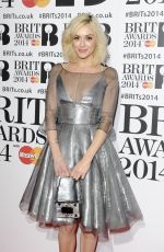 FEARNE COTTON at 2014 Brit Awards in London