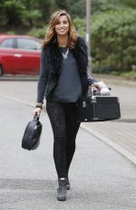 FERNE MCCANN in Tights Out and About in Essex