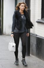 FERNE MCCANN in Tights Out and About in Essex