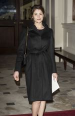GEMMA ARTERTON at Dramatic Arts Reception at Buckingham Palace