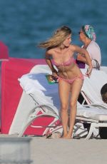 GEORGIA MAY JAGGER in Bikini at a Beach in Miami
