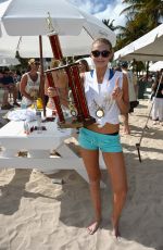GIGI HADID at SI Swimsuit Beach Volleyball Tournament in Miami