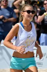 GIGI HADID at SI Swimsuit Beach Volleyball Tournament in Miami