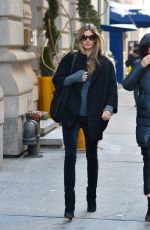 GISELE BUNDCHEN Out and About in New York