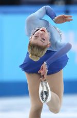 GRACIE GOLDat Team Ladies Free Skating at 2014 Winter Olympics in Sochi