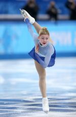 GRACIE GOLDat Team Ladies Free Skating at 2014 Winter Olympics in Sochi