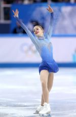 GRACIE GOLDat Team Ladies Free Skating at 2014 Winter Olympics in Sochi