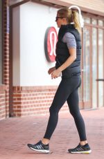 GWYNETH PALTROW in Tights Arrives at Tracy Anderson Gym in Brentwood