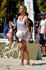 HANNAH FERGUSON at SI Swimsuit Beach Volleyball Tournament in Miami