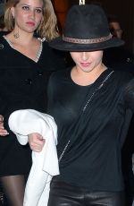 HAYDEN PANETTIERE Leaves Bring the Music Revolution Event in New York