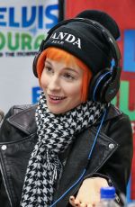 HAYLEY WILLIAMS at Elvis Duran z100 Morning Show in New York