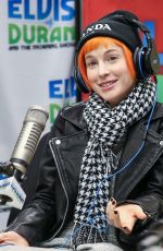 HAYLEY WILLIAMS at Elvis Duran z100 Morning Show in New York