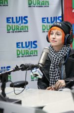 HAYLEY WILLIAMS at Elvis Duran z100 Morning Show in New York