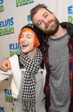 HAYLEY WILLIAMS at Elvis Duran z100 Morning Show in New York