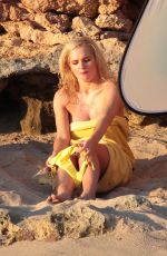 HELEN FLANAGAN in Bikini at a Photoshoot in Ibiza (June, 2013)