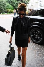 HERYL COLE Arrives at Principe Di Savoia Hotel in Milan
