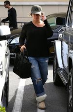 HILARY DUFF at Gelson