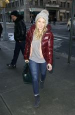 HILARY DUFF Out and About in New York