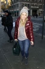 HILARY DUFF Out and About in New York