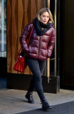 HILARY DUFF Out in New York