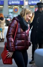 HILARY DUFF Out in New York