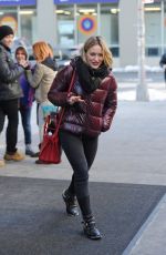 HILARY DUFF Out in New York