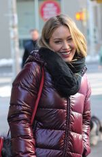HILARY DUFF Out in New York