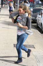 HILARY DUFF Out Shopping in West Hollywood
