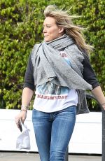 HILARY DUFF Out Shopping in West Hollywood