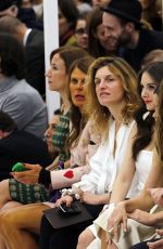 HILARY SWANK at Savatore Ferragamo Fashion Show in Milan