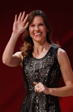 HILARY SWANK at Wetten, Dass..? TV Show in Duesseldorf