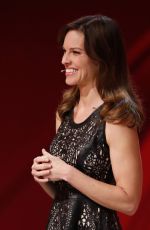 HILARY SWANK at Wetten, Dass..? TV Show in Duesseldorf