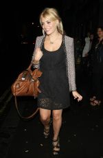 HOLLY WILLOGHBY Leaves a Night Club in London