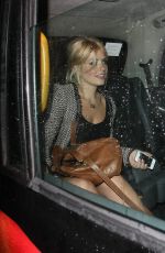 HOLLY WILLOGHBY Leaves a Night Club in London