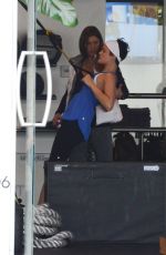 JAIMIE ALEXANDER at Rise Movement Gym in Beverly Hills