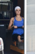 JAIMIE ALEXANDER at Rise Movement Gym in Beverly Hills