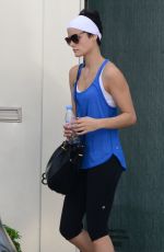 JAIMIE ALEXANDER at Rise Movement Gym in Beverly Hills